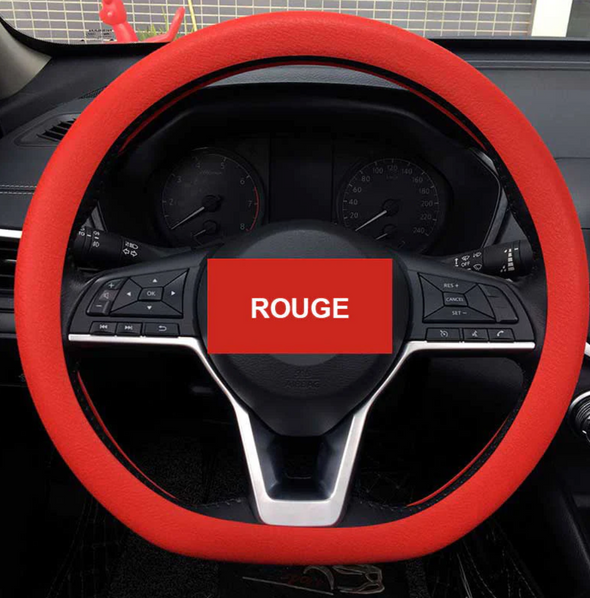 Couverture de protection de volant de voiture en silicone