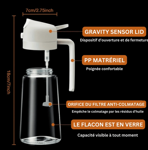 Distributeur d'huile multifonction 2 en 1