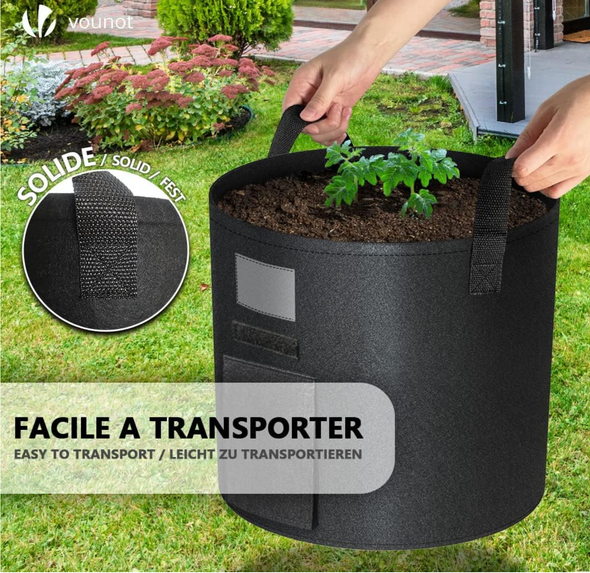 Sac de Plantation innovant pour légumes Herbes Plantes Fleurs