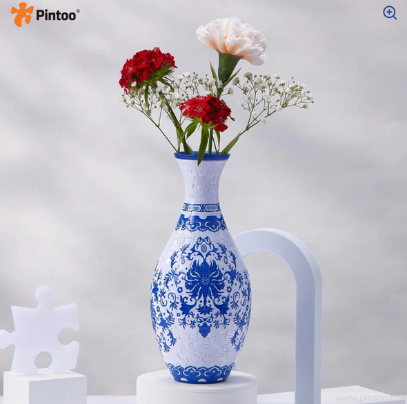 Vase puzzle en plastique de 160 pièces