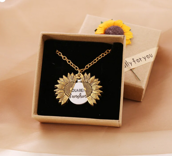 Collier SunFlower - Le cadeau Idéal❤️