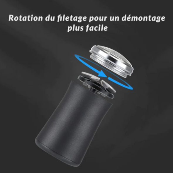 Mini rasoir éléctrique